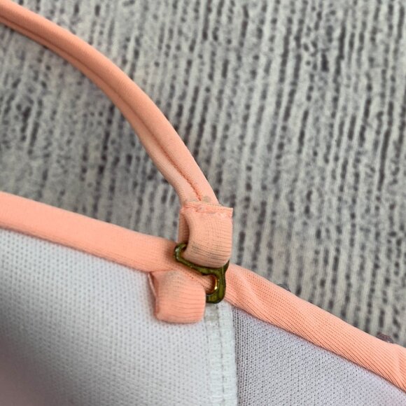 Miss Me sz Large Bikini Top & Bottom Peach Rhinestone Details - Picture 6 of 14